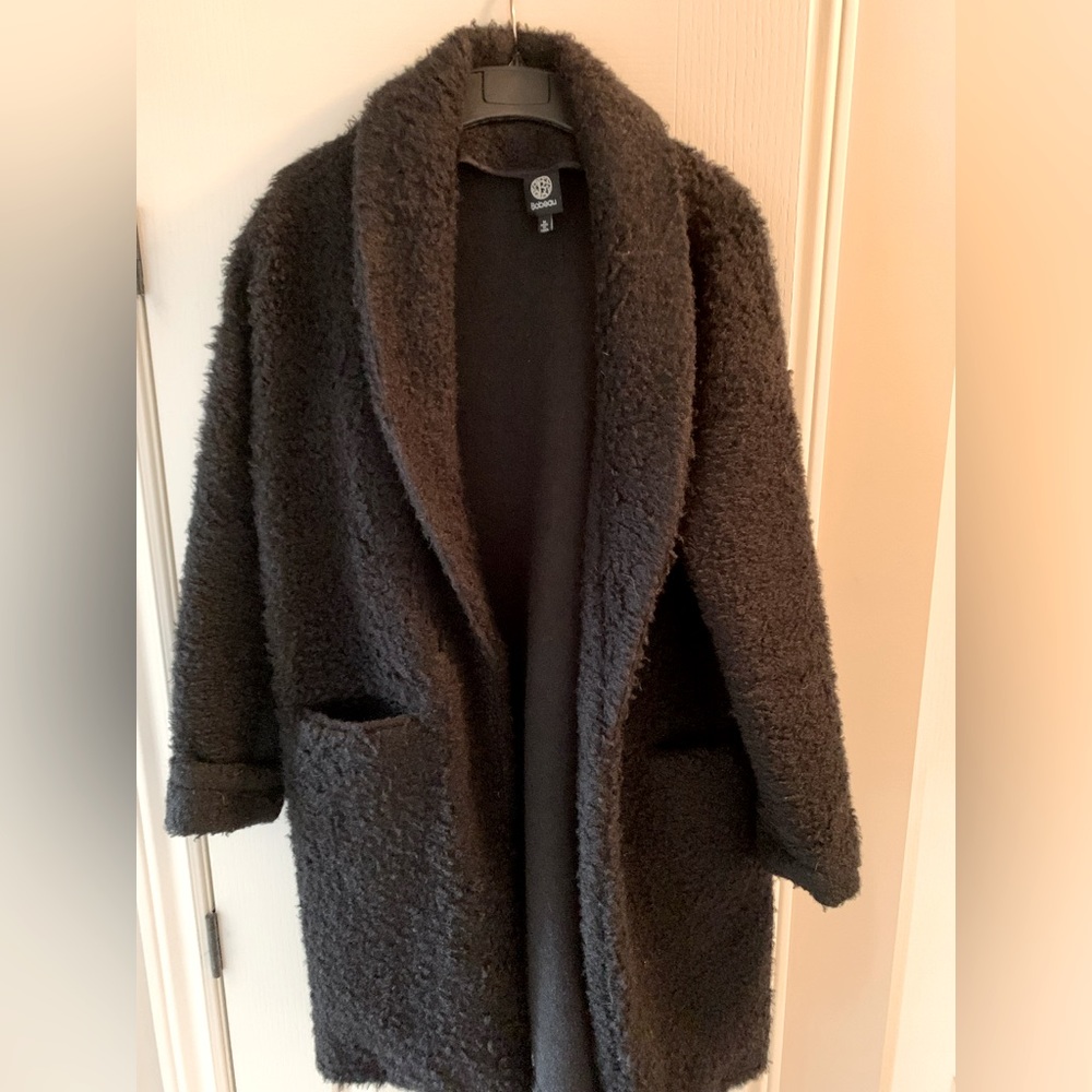 Black Teddy Coat